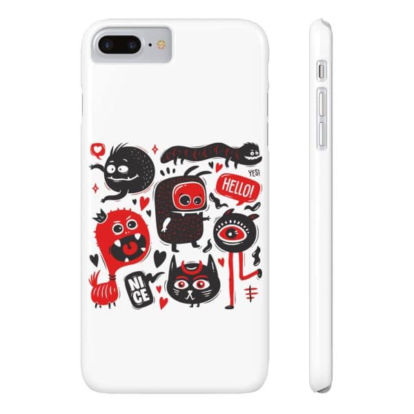 Monsters Set Slim Phone Cases - Image 4