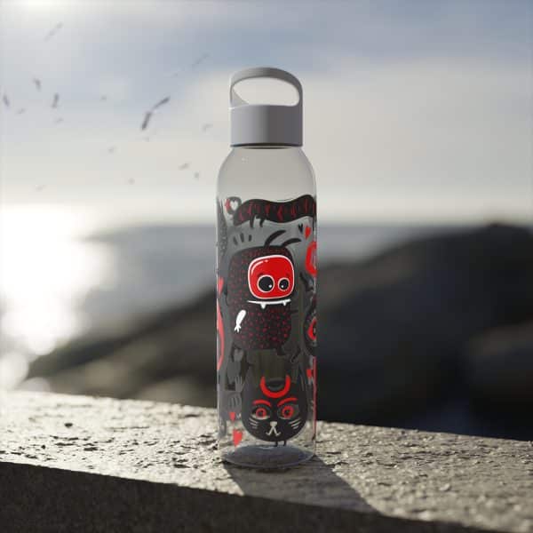 Monsters Set Sky Water Bottle - Image 6