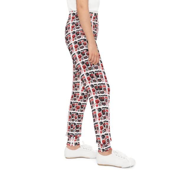 Monsters Set Youth Joggers (AOP) - Image 7