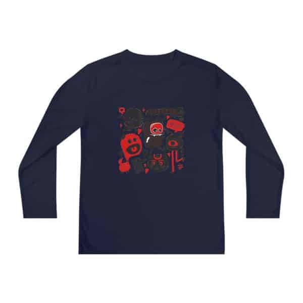 Monsters Set Youth Long Sleeve Competitor Tee - Image 49
