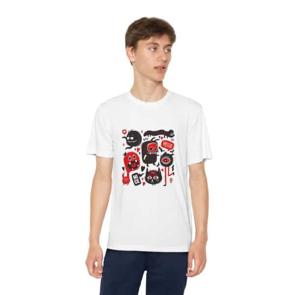 Monsters Set Youth Competitor Tee - Image 3