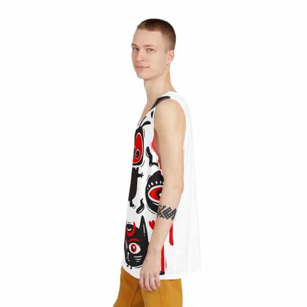 Monsters Set Men's Tank (AOP) - Image 6