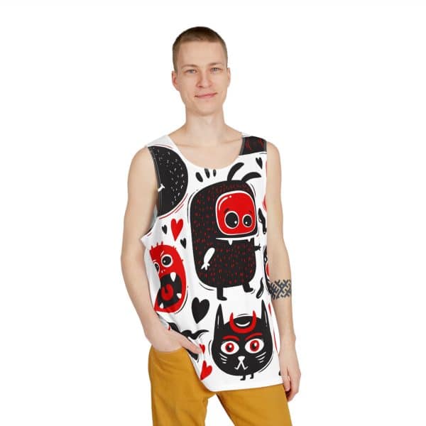 Monsters Set Men's Tank (AOP) - Image 3