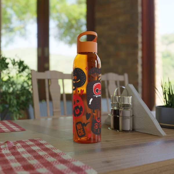 Monsters Set Sky Water Bottle - Image 23