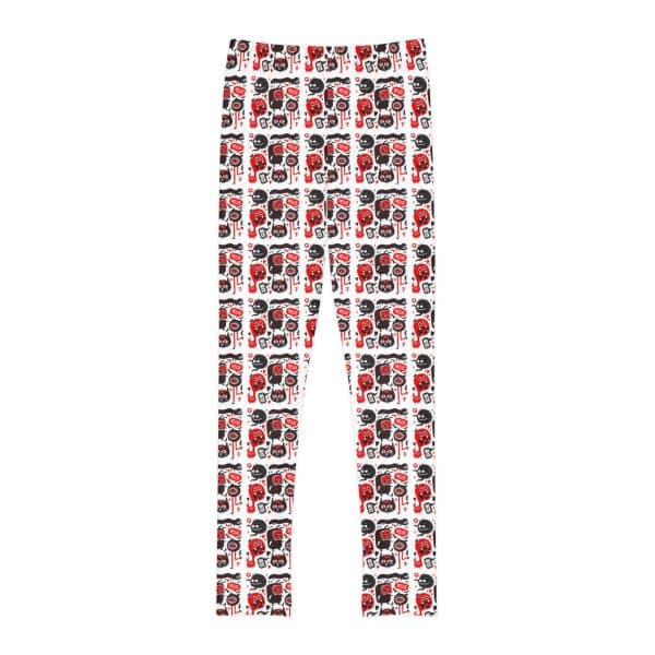 Monsters Set Youth Full-Length Leggings (AOP) - Image 10