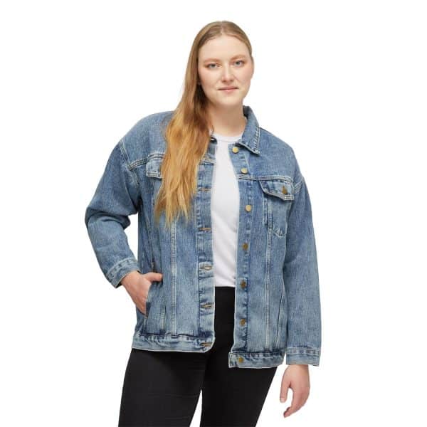 Monsters Set Women's Denim Jacket - Image 3