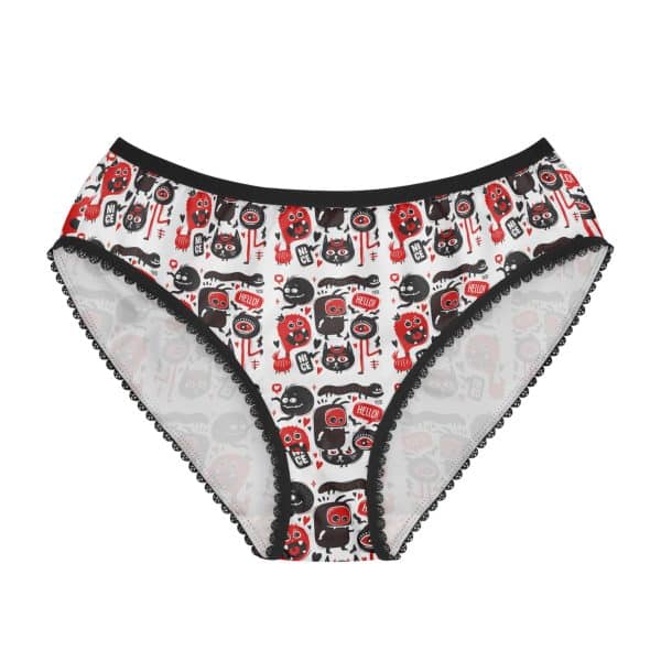 Monsters Set Women's Briefs (AOP)