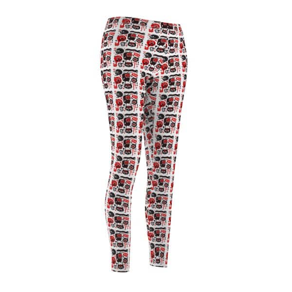 Monsters Set Women's Cut & Sew Casual Leggings (AOP) - Image 3