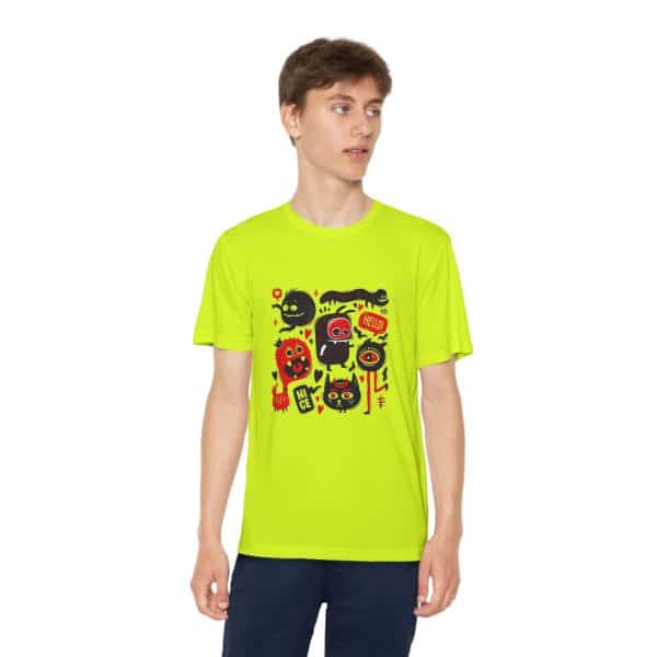 Monsters Set Youth Competitor Tee - Image 35