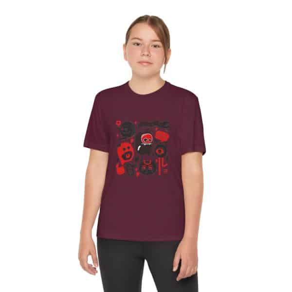 Monsters Set Youth Competitor Tee - Image 76
