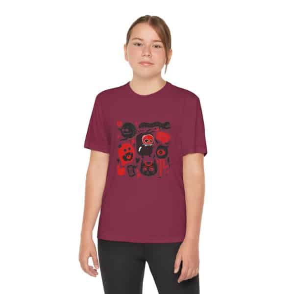 Monsters Set Youth Competitor Tee - Image 80