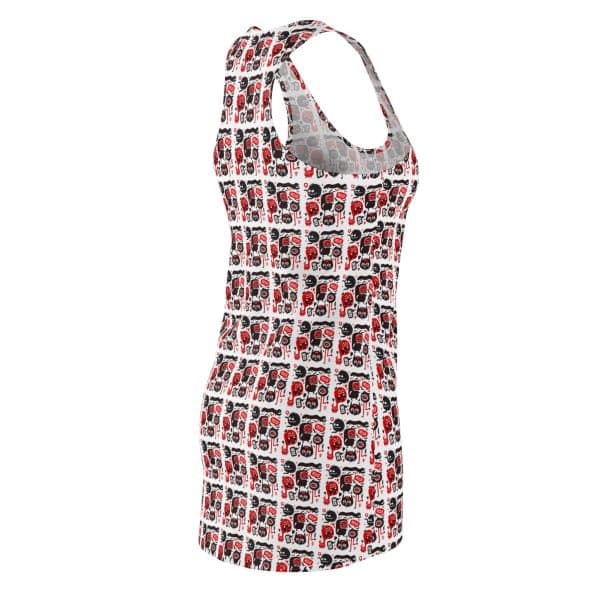 Monsters Set Women's Cut & Sew Racerback Dress (AOP) - Image 4