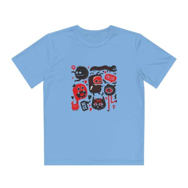Monsters Set Youth Competitor Tee - Image 61