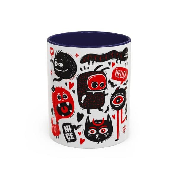 Monsters Set Accent Coffee Mug (11, 15oz) - Image 13