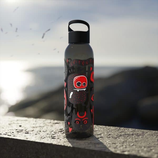 Monsters Set Sky Water Bottle - Image 42