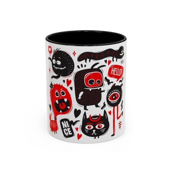 Monsters Set Accent Coffee Mug (11, 15oz) - Image 7