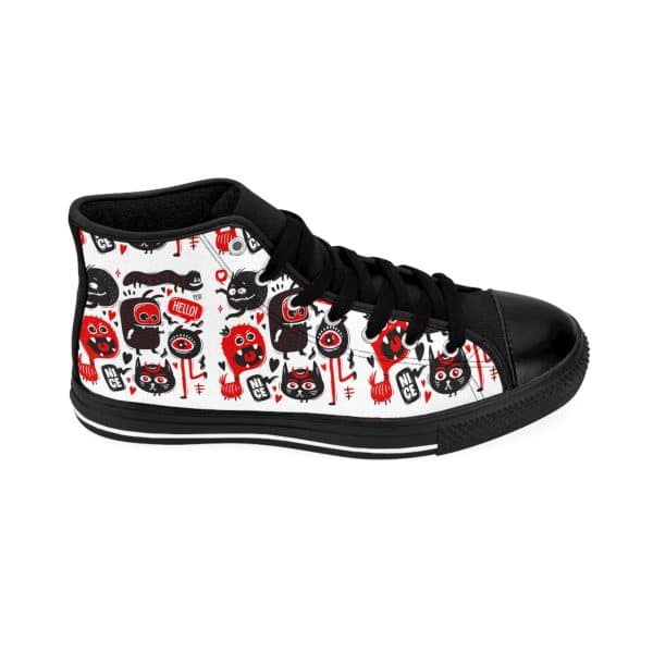 Monsters Set Women's Classic Sneakers - Image 7