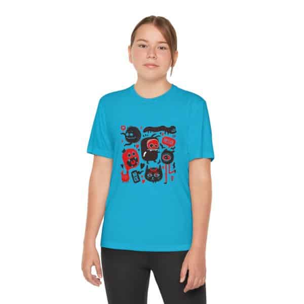 Monsters Set Youth Competitor Tee - Image 56