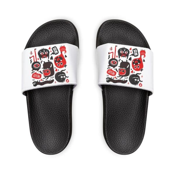 Monsters Set Youth Removable-Strap Sandals