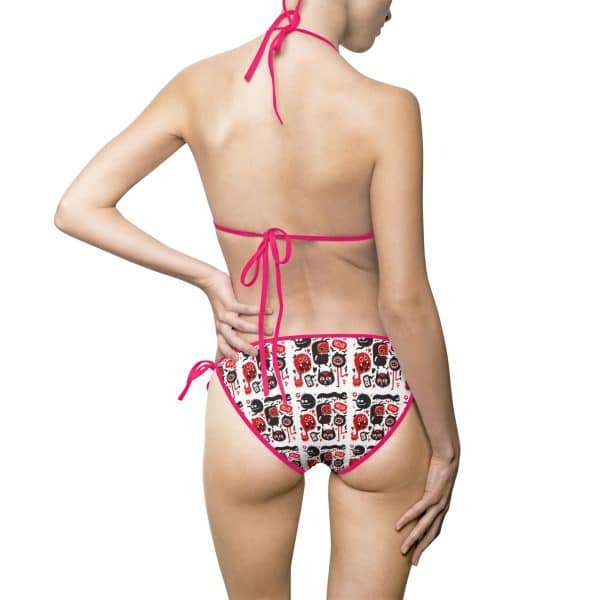 Monsters Set Women's Bikini Swimsuit (AOP) - Image 27