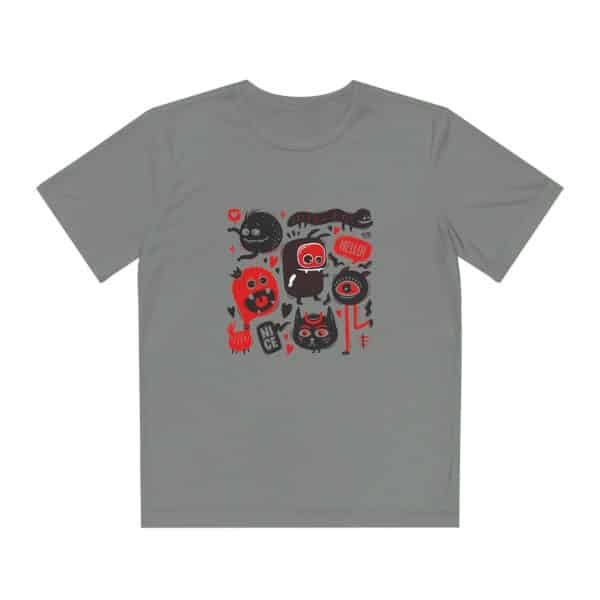 Monsters Set Youth Competitor Tee - Image 37