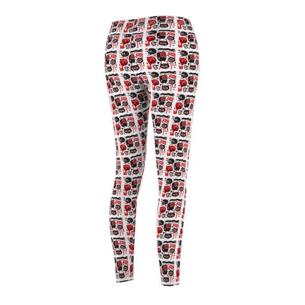 Monsters Set Women's Cut & Sew Casual Leggings (AOP) - Image 4