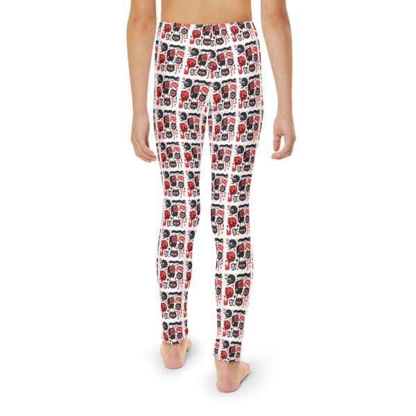 Monsters Set Youth Full-Length Leggings (AOP) - Image 22