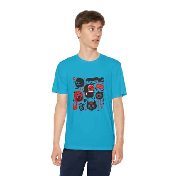 Monsters Set Youth Competitor Tee - Image 55