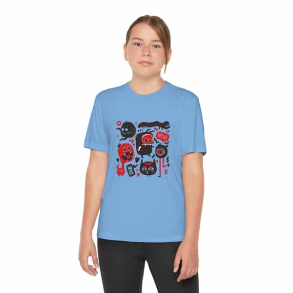 Monsters Set Youth Competitor Tee - Image 64
