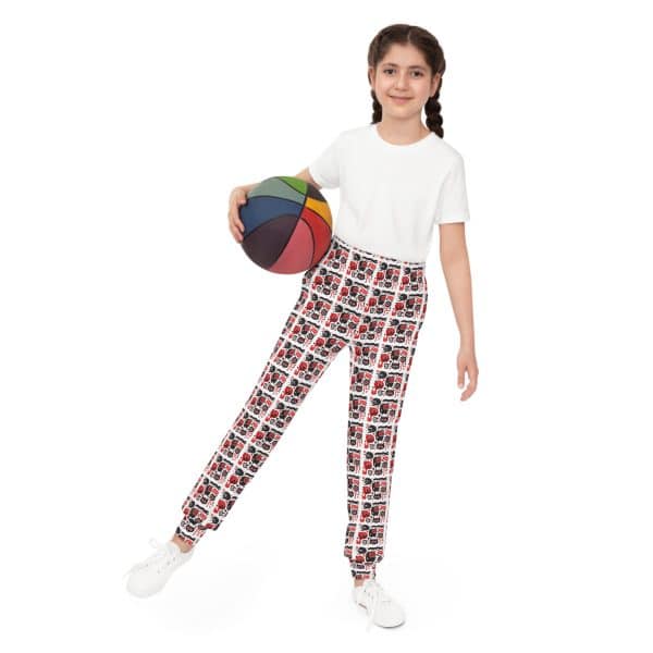 Monsters Set Youth Joggers (AOP) - Image 9