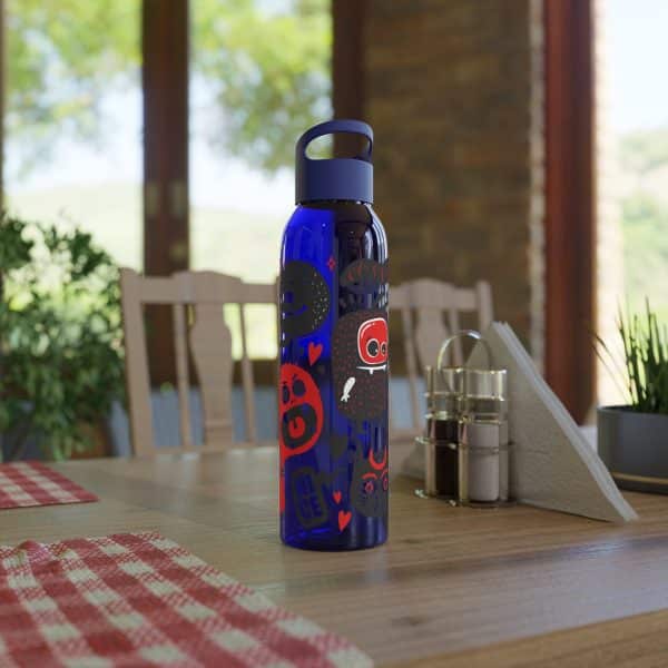 Monsters Set Sky Water Bottle - Image 35