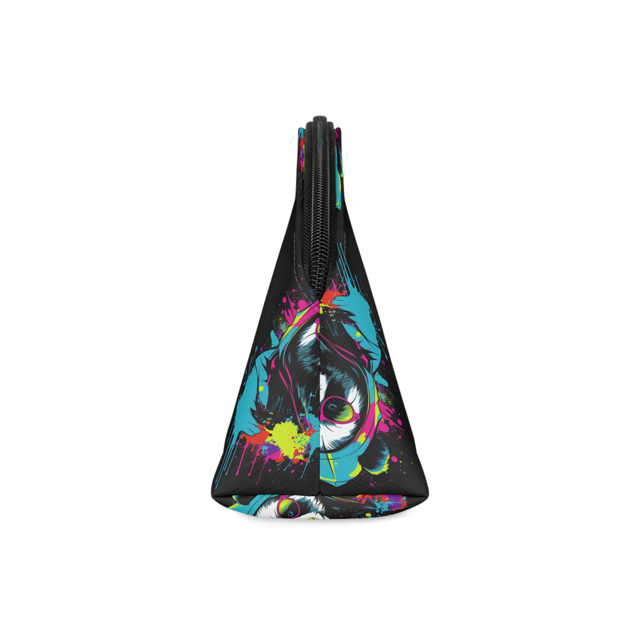 Monstruo Hiphop Panda Camiseta Diseno Arte Vectorial (2) Makeup Bag - Image 4