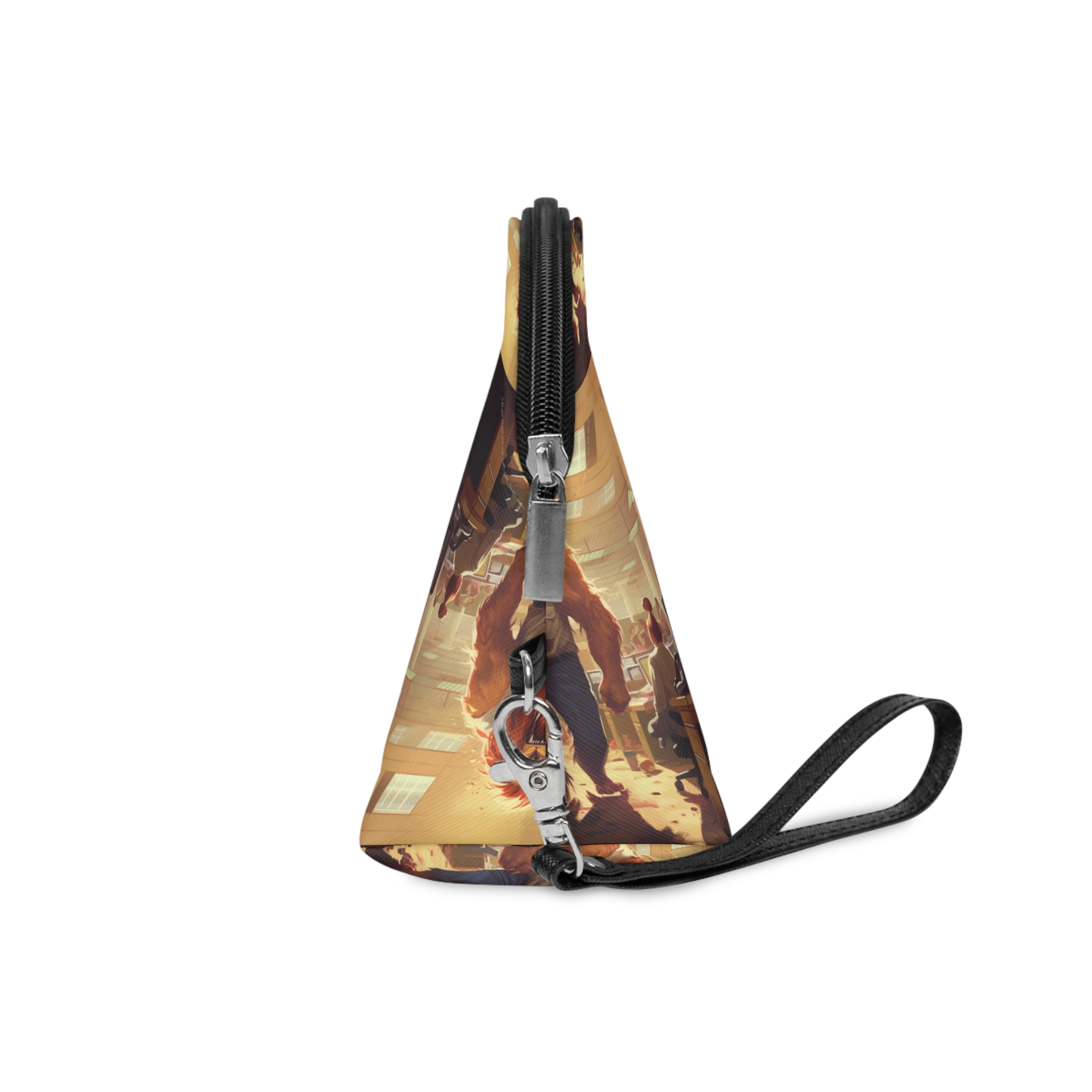 Monstruo Leon Es Mas Grande Que Imagen Jefe Oficina Ai Genero Arte Makeup Bag - Image 3