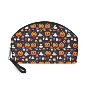 Monstruo Lindo Halloween Patron Costuras (1) Makeup Bag