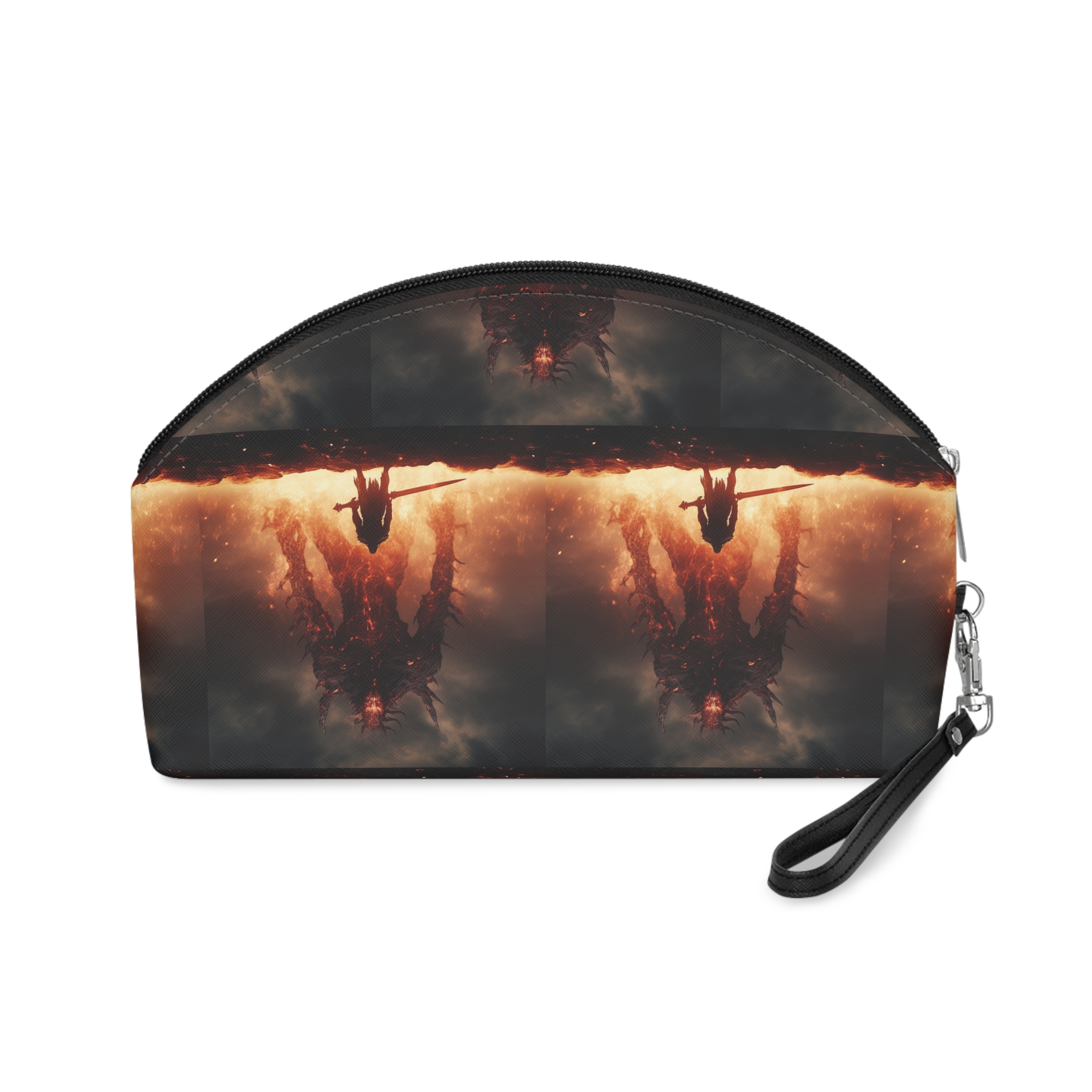 Monstruo Golem Lava Roca Gigante Musculoso (5) Makeup Bag - Image 2