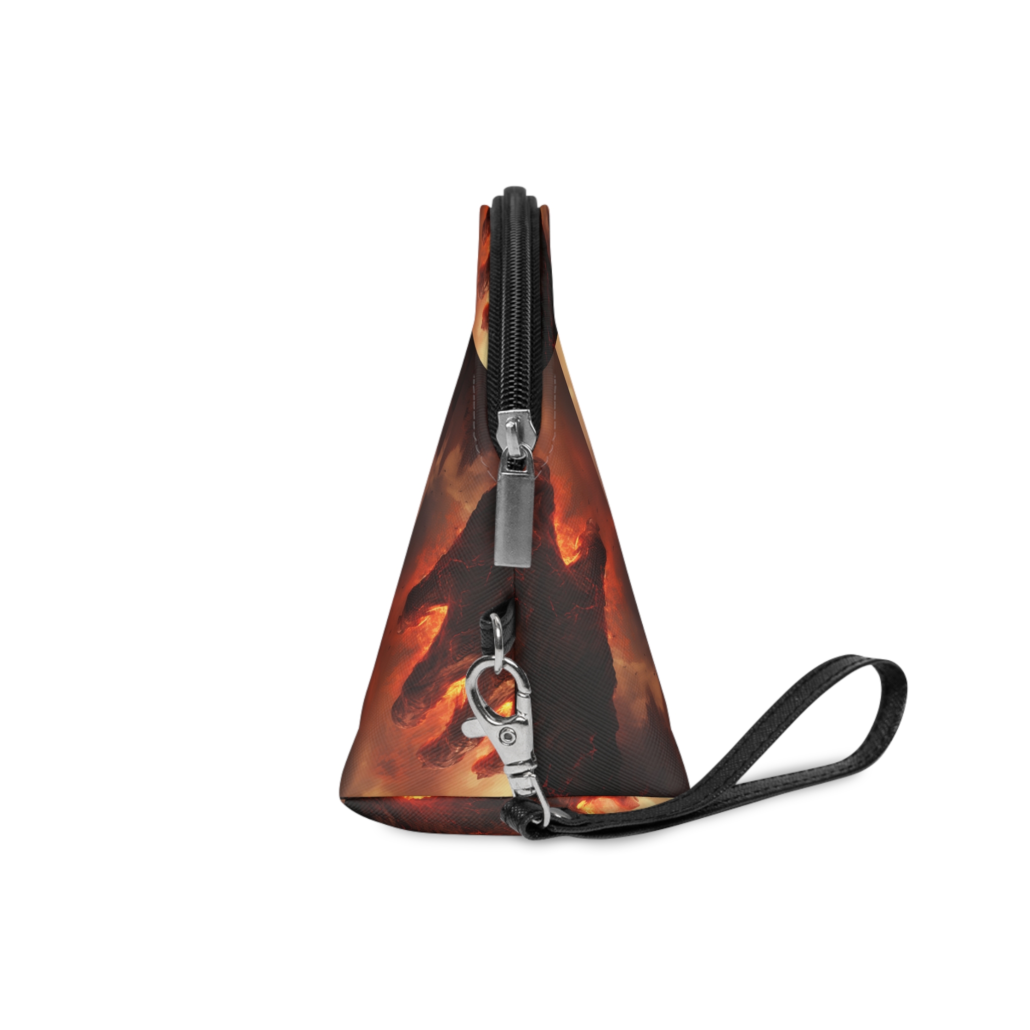Monstruo Golem Lava Roca Gigante Musculoso Makeup Bag - Image 3