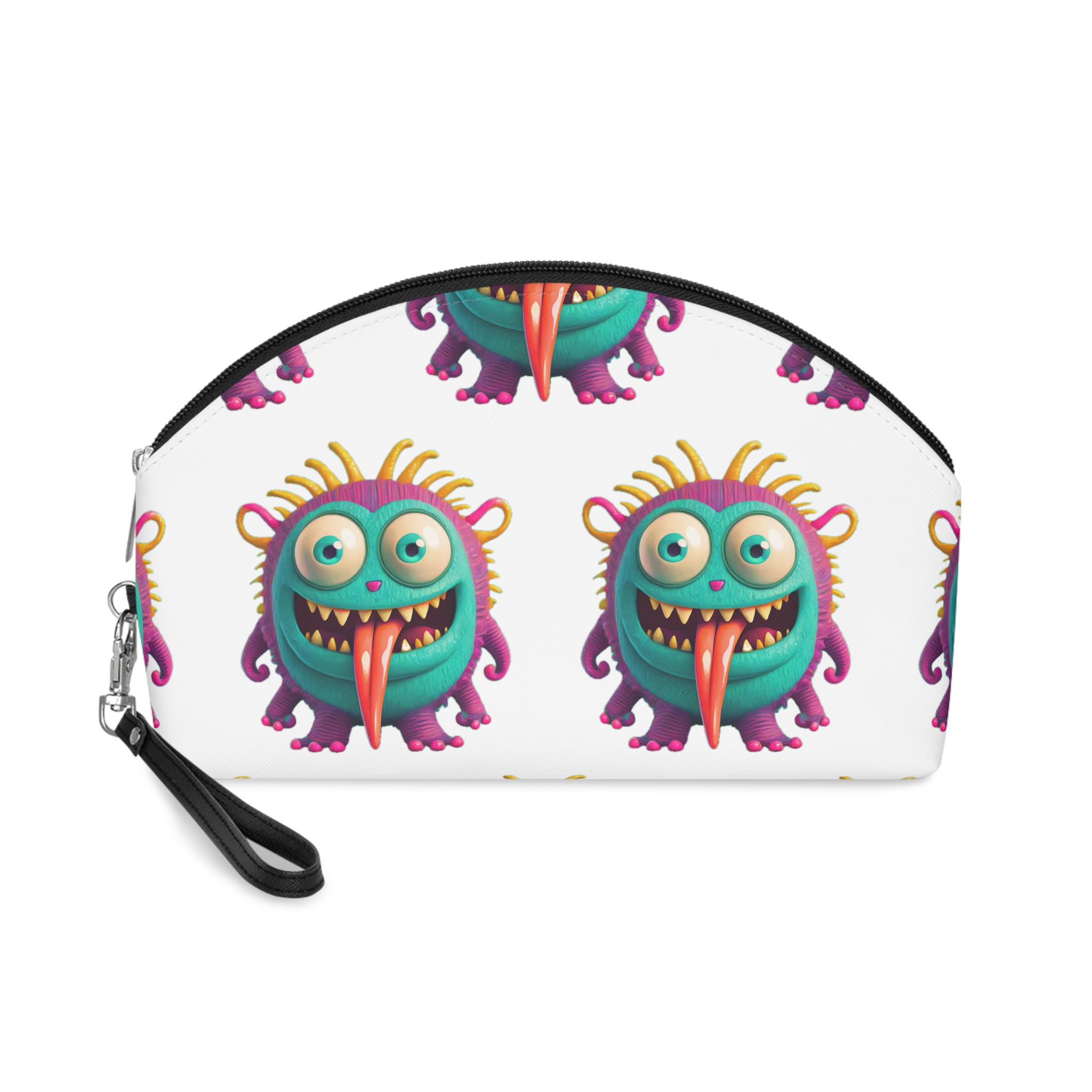 Monstruo Lindo Lengua Larga (3) Makeup Bag