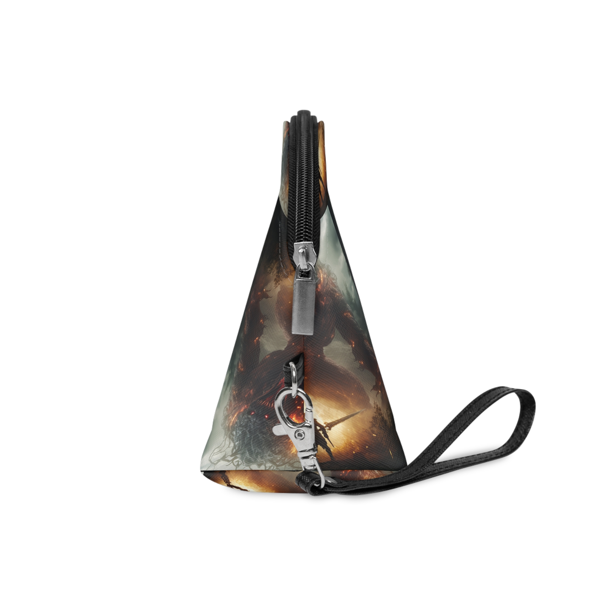 Monstruo Golem Lava Roca Gigante Musculoso (6) Makeup Bag - Image 3