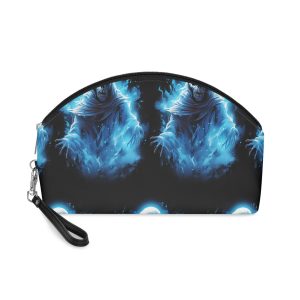 Monstruo Fantasma Vector Diseno Camiseta Profesional (7) Makeup Bag