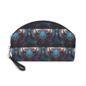 Monstruo Mitologico Gargola O Quimera Criatura Malvada Grunona Fantasia Colorida Makeup Bag