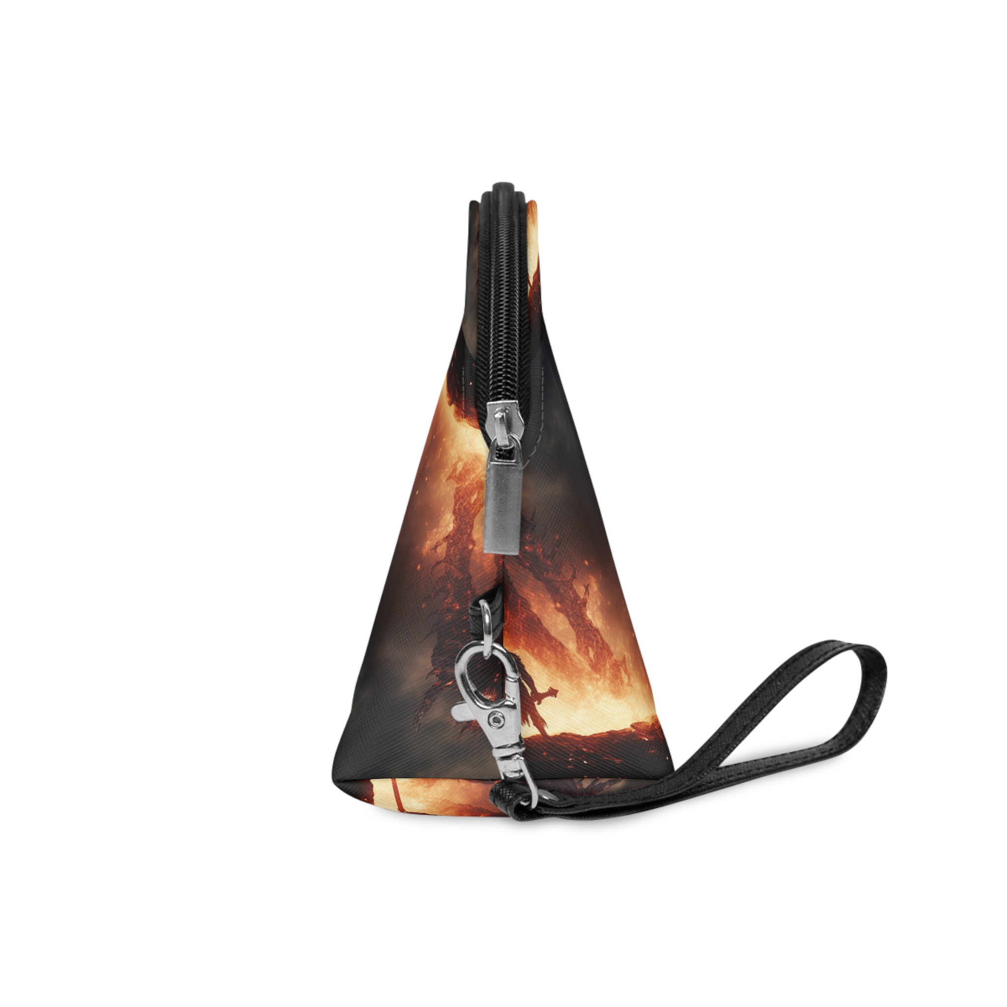 Monstruo Golem Lava Roca Gigante Musculoso (5) Makeup Bag - Image 3