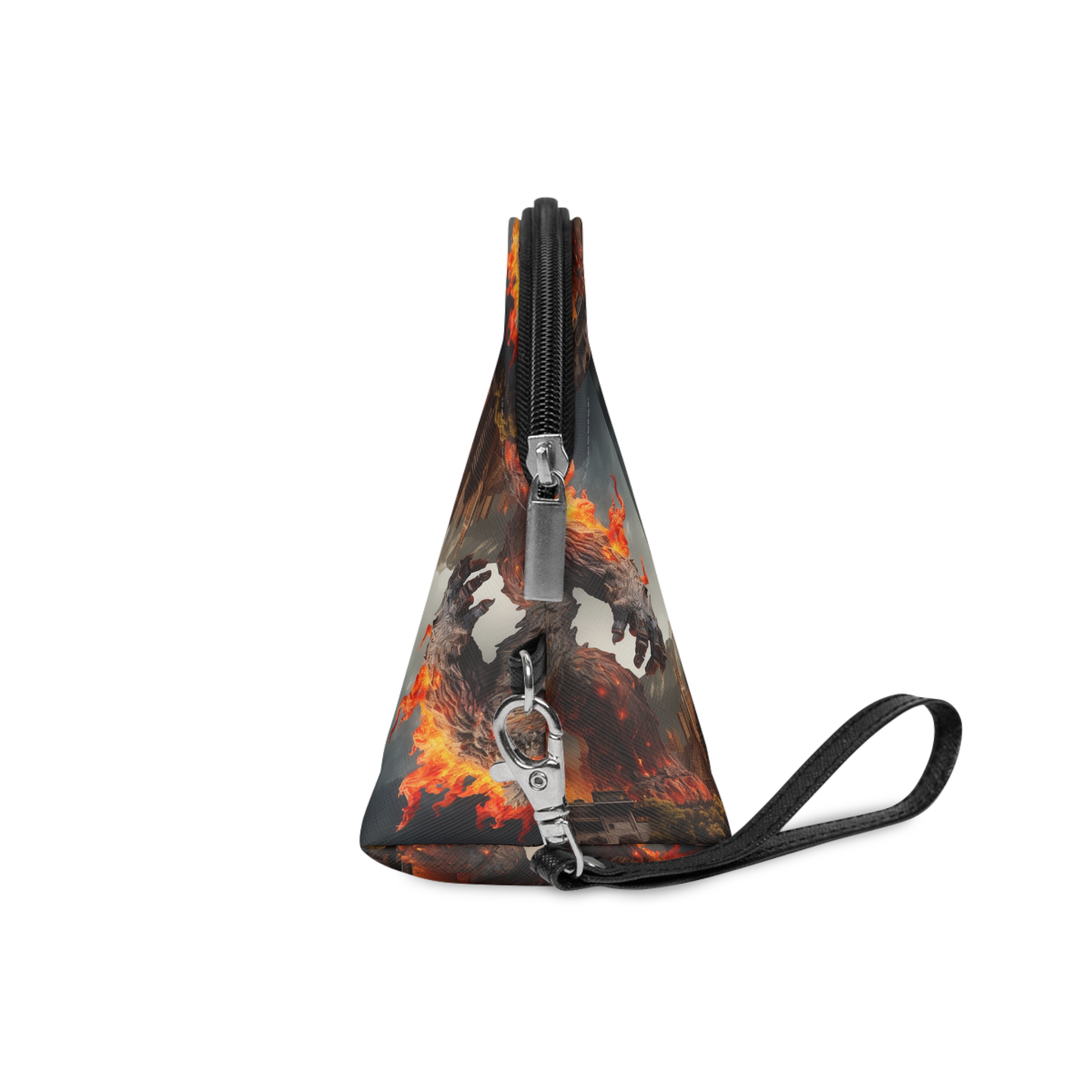 Monstruo Golem Lava Roca Gigante Musculoso (7) Makeup Bag - Image 3