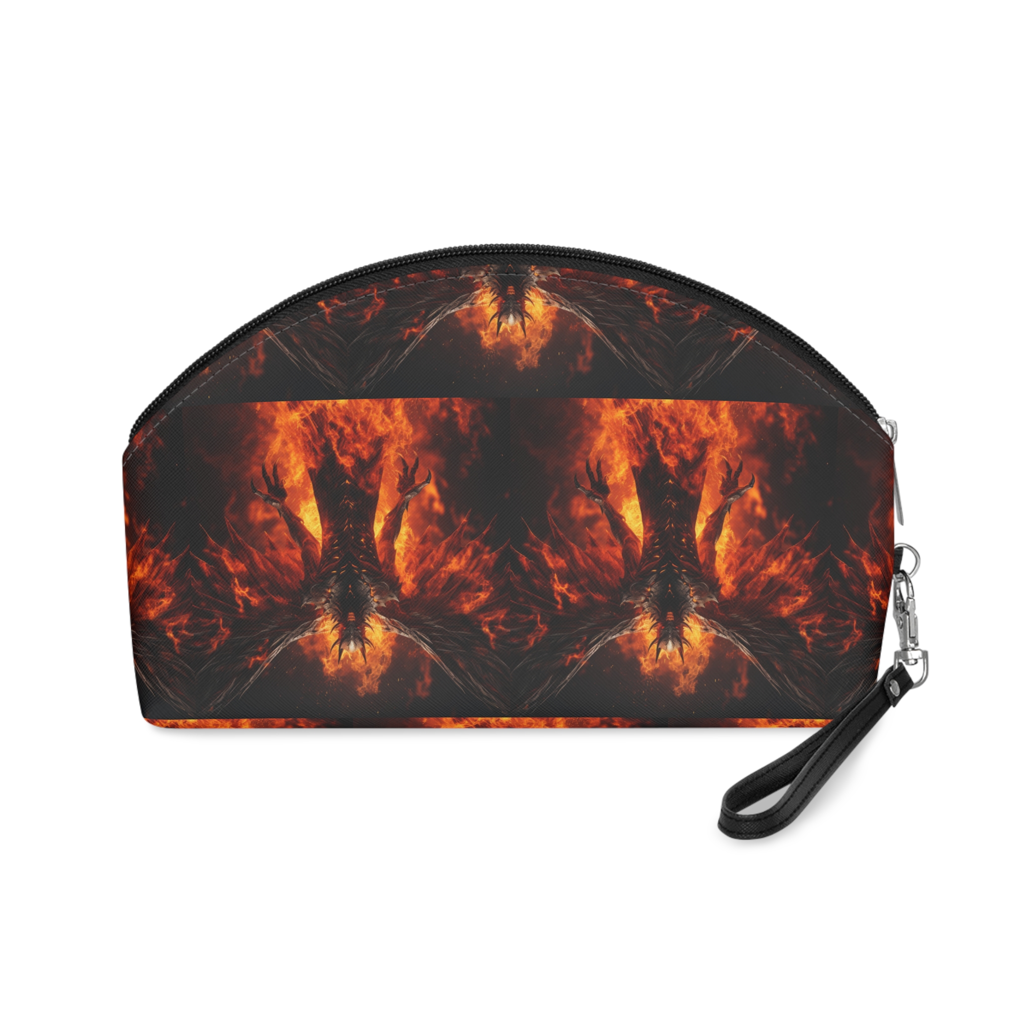 Monstruo Fuego Rojo Makeup Bag - Image 2