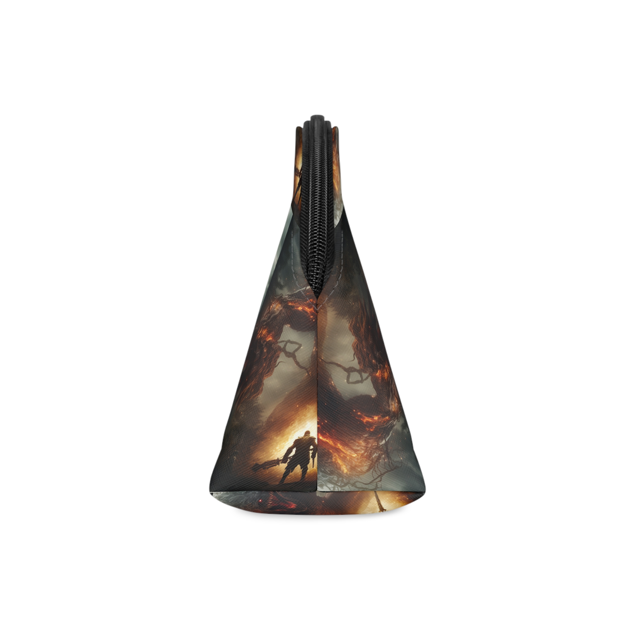 Monstruo Golem Lava Roca Gigante Musculoso (6) Makeup Bag - Image 4