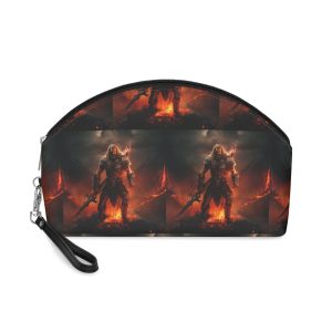 Monstruo Golem Lava Roca Gigante Musculoso (10) Makeup Bag
