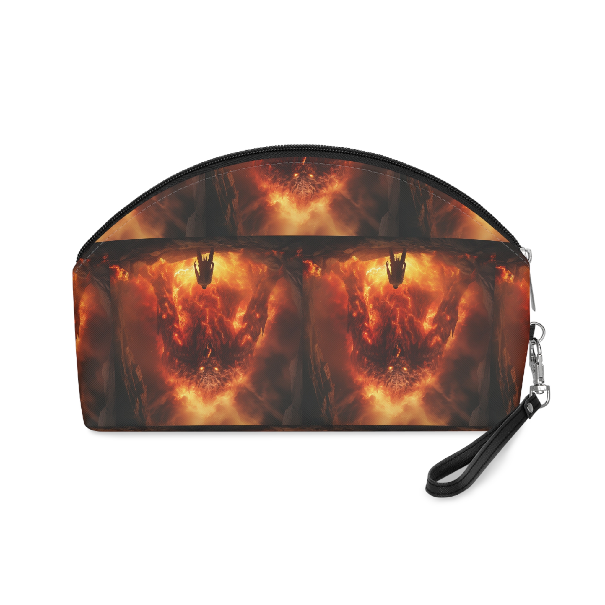 Monstruo Golem Lava Roca Gigante Musculoso (8) Makeup Bag - Image 2