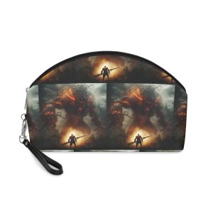 Monstruo Golem Lava Roca Gigante Musculoso (6) Makeup Bag