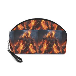 Monstruo Golem Lava Roca Gigante Musculoso (3) Makeup Bag