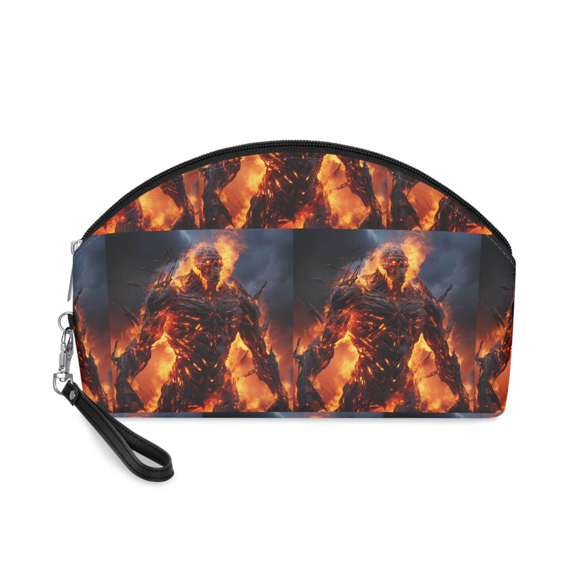 Monstruo Golem Lava Roca Gigante Musculoso (3) Makeup Bag