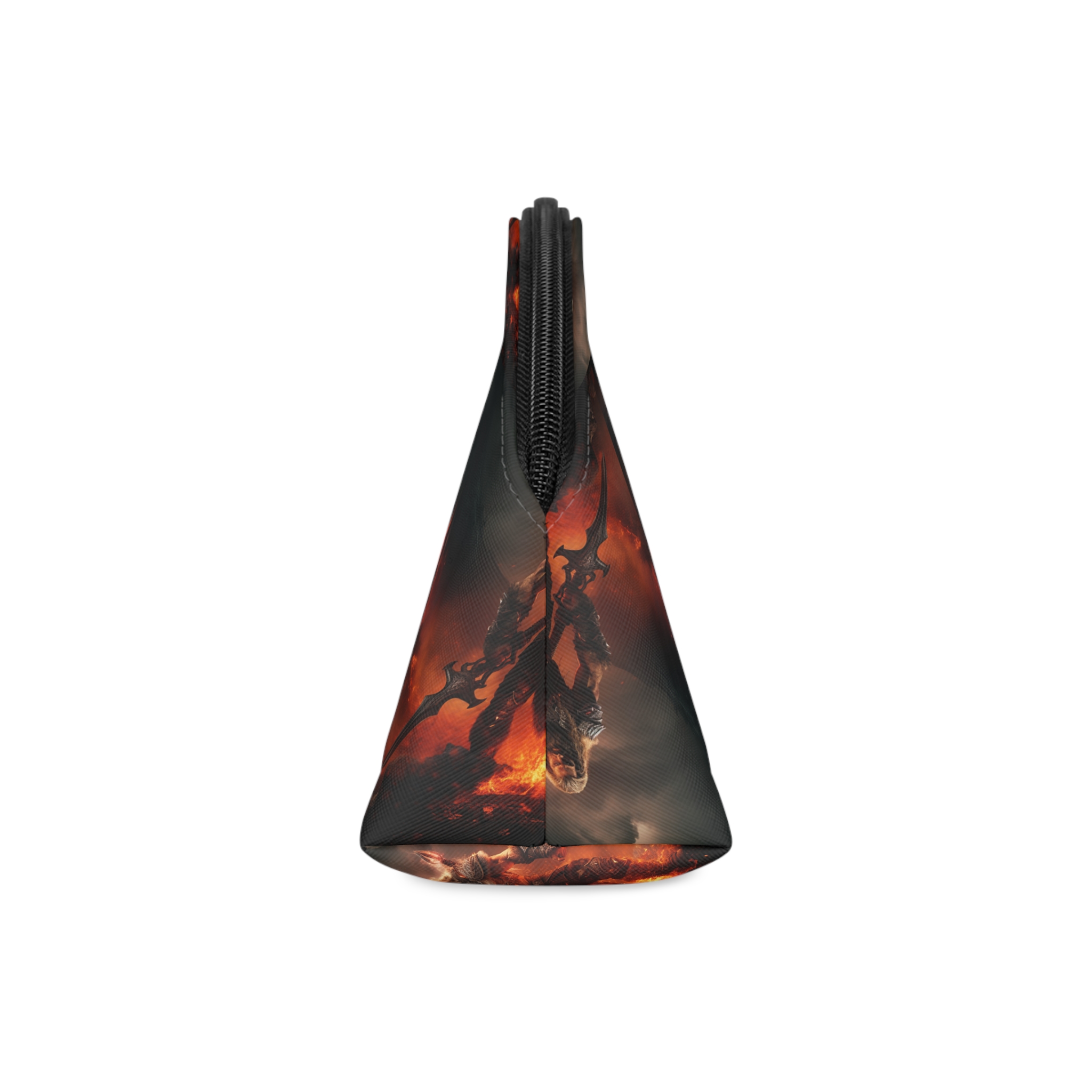 Monstruo Golem Lava Roca Gigante Musculoso (10) Makeup Bag - Image 4